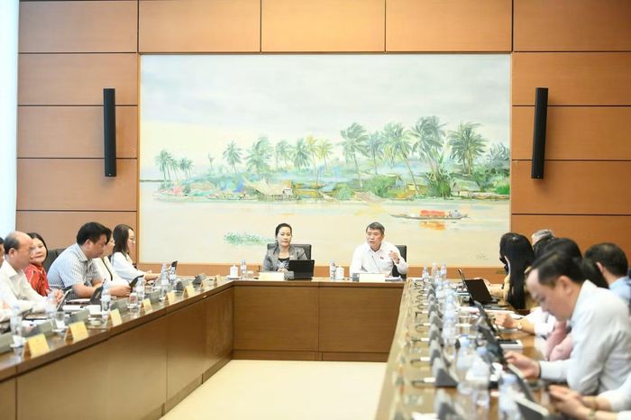  Các đại biểu tại phiên thảo luận tổ. Ảnh: Như Ý 