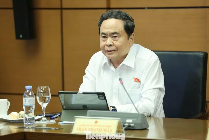Chủ tịch Quốc hội Trần Thanh Mẫn. Ảnh: Như Ý.