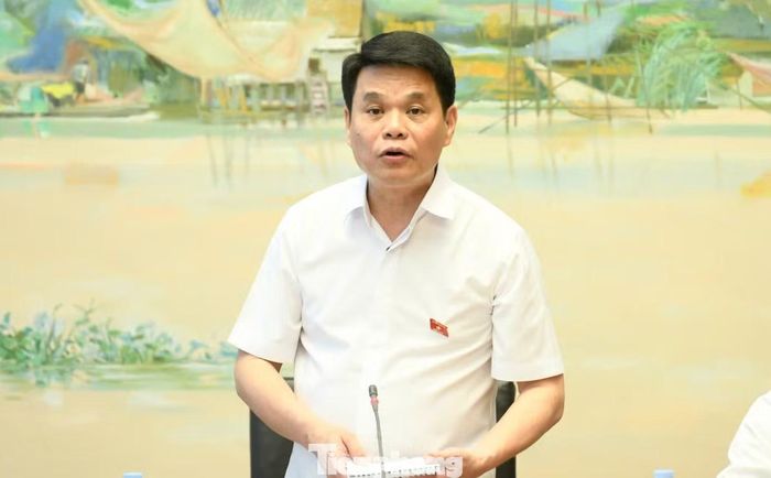  Ông Lê Ngọc Châu - Bí thư Thành ủy, Trưởng đoàn đại biểu Quốc hội TP. Hải Phòng. Ảnh: Như Ý 