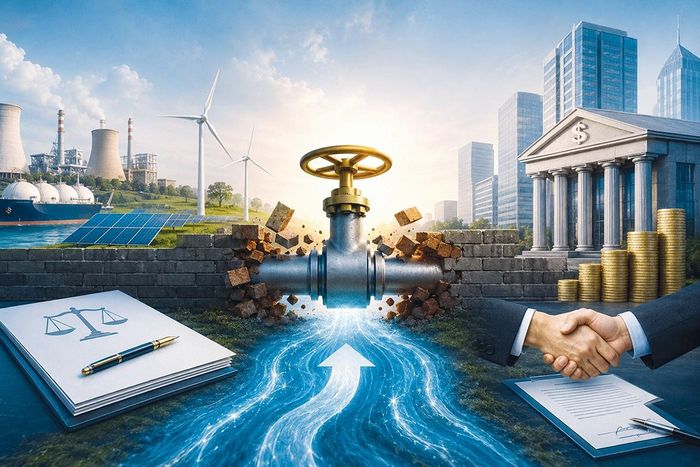 Chỉ khi “điểm nghẽn” về cơ chế được tháo gỡ, dòng vốn mới thực sự chảy vào các nguồn điện mới (ảnh minh họa)