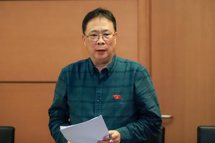 Đại biểu Châu Văn Minh. Ảnh: Quang Vinh