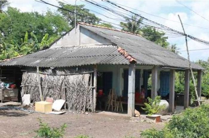 Căn nhà cấp 4 của Hồ Văn Cường dường như giữ nguyên hiện trạng (Ảnh: VTC News).