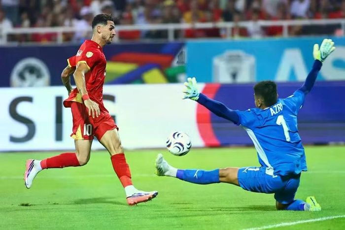 Tuyển Việt Nam bỏ lỡ nhiều cơ hội (Ảnh zingnews.vn).
