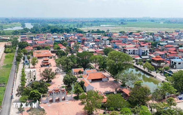 Xã Thư Lâm (Hà Nội). (Ảnh: Phan Phương/TTXVN)