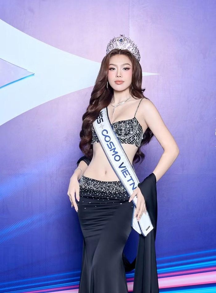 Á hậu Cẩm Ly sẽ đại diện Việt Nam tại Miss Cosmo 2026. (Ảnh: CTV/Vietnam+)