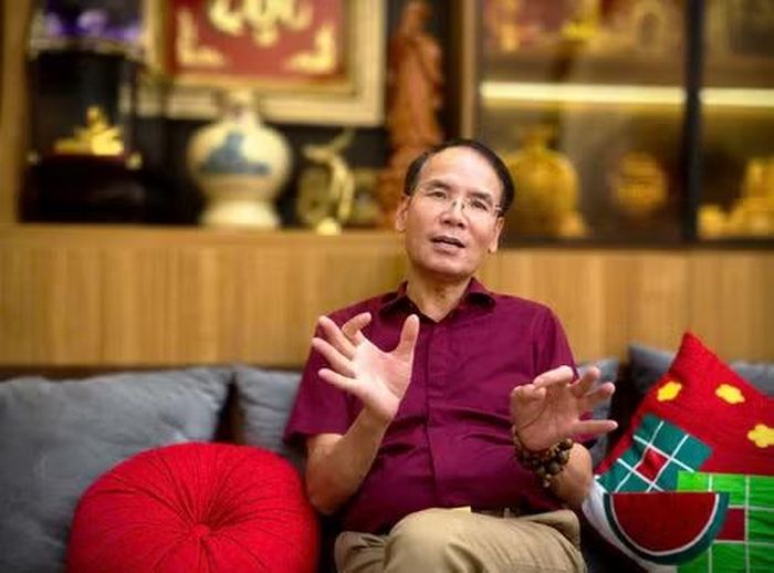 Chủ tịch Hội đồng quản trị Công ty BHL, đơn vị vận hành Tàu Hà Nội 5 Cửa Ô, Tào Đức Hiệp. (Ảnh: CTV/Vietnam+)