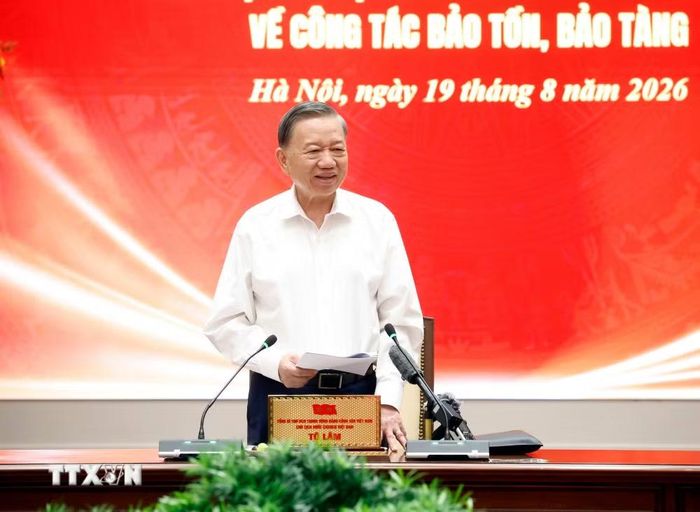 Tổng Bí thư, Chủ tịch nước Tô Lâm phát biểu. (Ảnh: Thống Nhất/TTXVN)