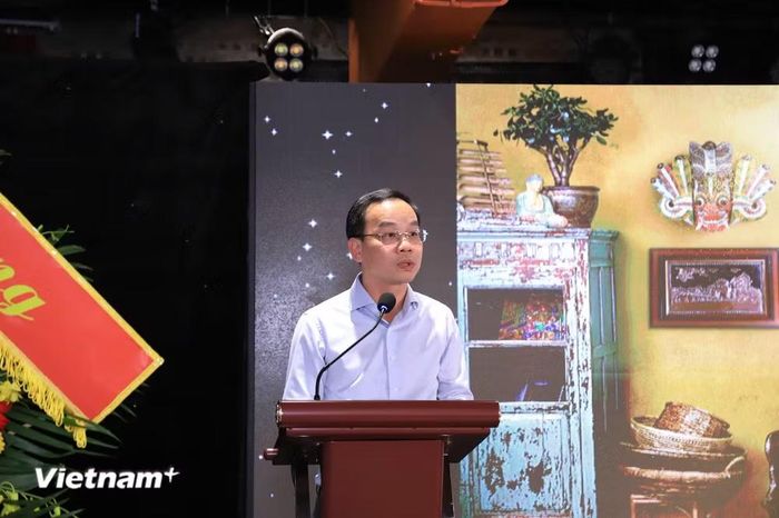 Ông Lê Quyền, Phó Tổng Giám đốc Đài Truyền hình Việt Nam. (Ảnh: Minh Vũ/Vietnam+)