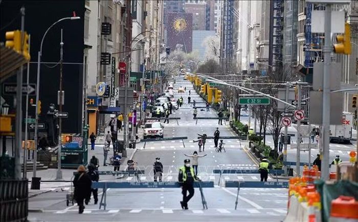 Quang cảnh Đại lộ Park ở New York, Mỹ. Ảnh minh họa: TTXVN phát