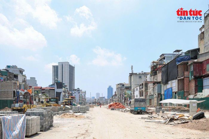 Tuyến đường Vành đai 1 chạy qua 3 phường Ô Chợ Dừa, Giảng Võ và Láng.