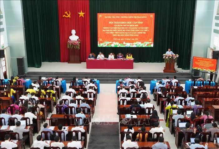 Quang cảnh hội thảo.