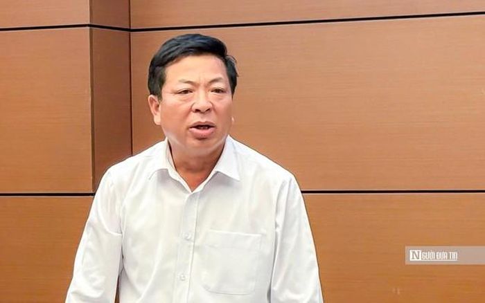 Bộ trưởng Bộ Xây dựng Trần Hồng Minh (Ảnh: Hoàng Bích).