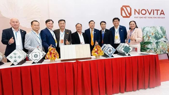 Sản phẩm của Novita giới thiệu tại Đại hội Hiệp hội Doanh nghiệp tỉnh Lâm Đồng.