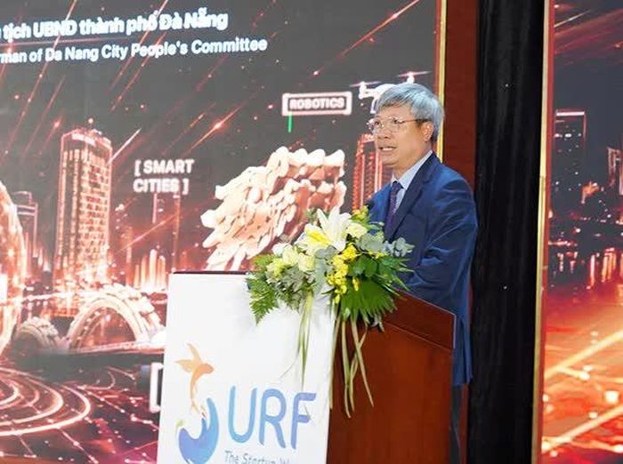 Phó Chủ tịch UBND TP Đà Nẵng Hồ Quang Bửu phát biểu khai mạc SURF 2026.