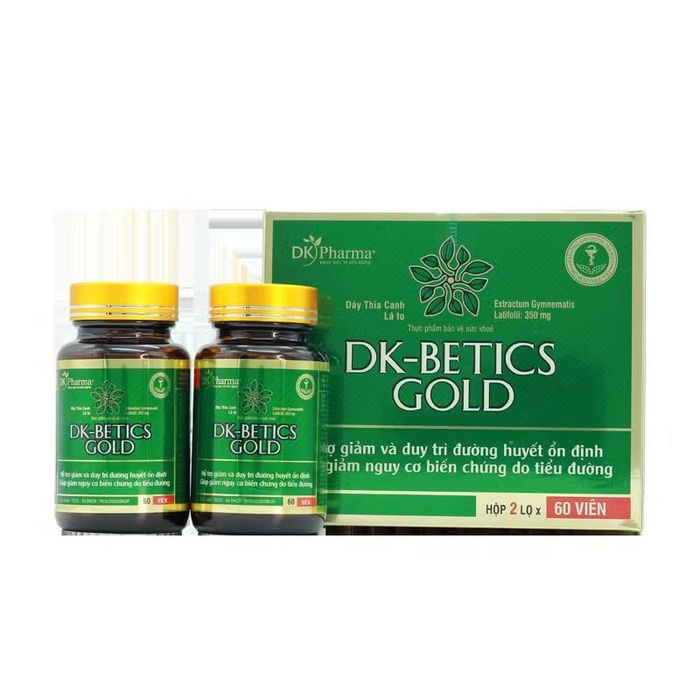 DK-Betics Gold quảng cáo không phù hợp với giấy xác nhận