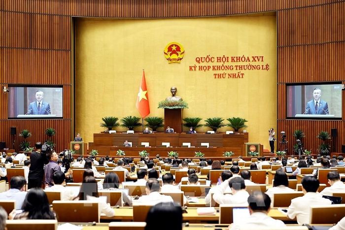 Quang cảnh phiên họp. Ảnh: Doãn Tấn - TTXVN