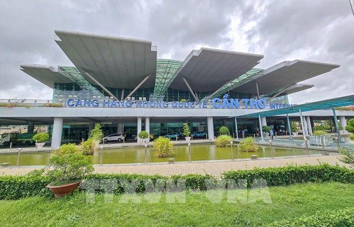 Cảng hàng không Quốc tế Cần Thơ. Ảnh: Thanh Liêm - TTXVN 