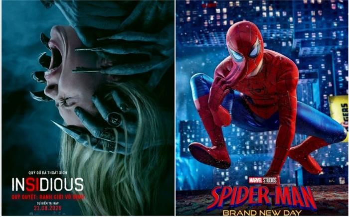 Quỷ Quyệt: Ranh Giới Vô Định và Spider Man 4 (Người Nhện: Khởi đầu mới) cách nhau khoảng cách gần.