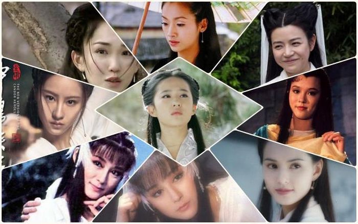 Tiểu Long Nữ là nhân vật được nhiều mỹ nhân Hoa ngữ hóa thân, từ Lý Nhược Đồng đến Lưu Diệc Phi và Trần Nghiên Hy. Ảnh: Sohu.