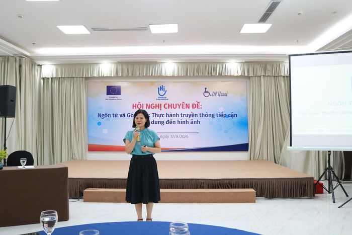 Bà Nguyễn Thị Ngọc Hà, Quản lý Dự án MIC, Tổ chức HI tại Việt Nam
