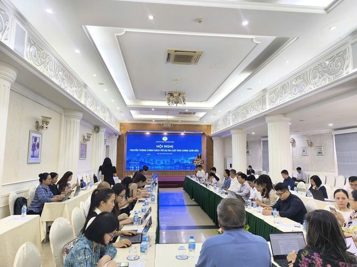 Hội nghị truyền thông chính sách đối với dự án Luật Bưu chính sửa đổi diễn ra ngày 18/8 tại Hà Nội