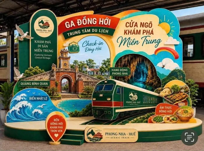 Tàu di sản Huế - Phong Nha giảm 50% tuần lễ khai trương