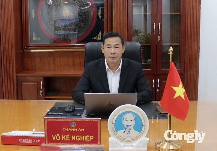 Chánh án TAND tỉnh Cà Mau Võ Kế Nghiệp