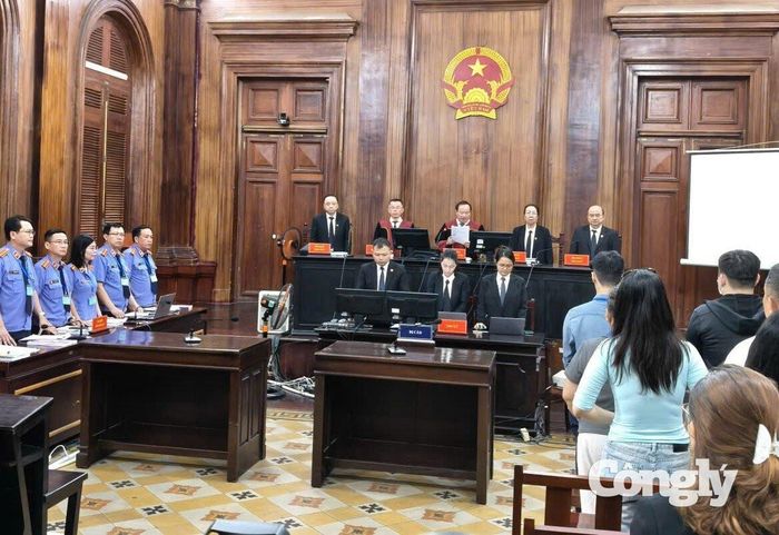 HĐXX tại điểm cầu TAND TP.HCM.