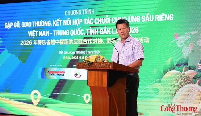 Ông Trần Văn Thắng, Phó Chủ tịch Hiệp hội Sầu riêng Đắk Lắk, chia sẻ về những tiềm năng của ngành sầu riêng tỉnh Đắk Lắk.