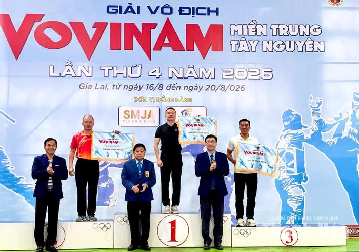 Đội tuyển Vovinam Thanh Hóa giành giải nhất toàn đoàn.