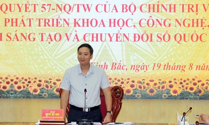 Đồng chí Nguyễn Việt Oanh chủ trì buổi giám sát.