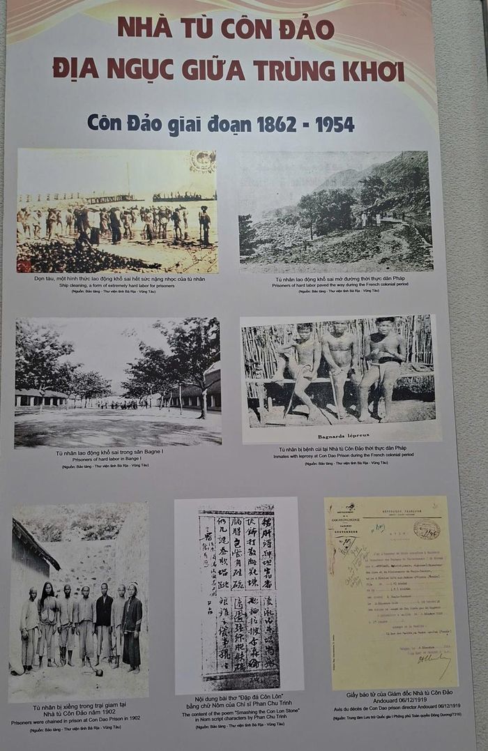  Một số hình ảnh về Nhà tù Côn Đảo giai đoạn 1862-1954.  