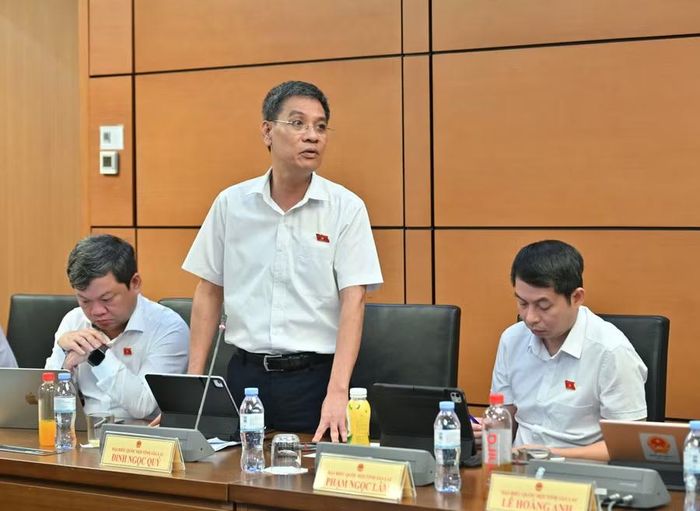 ĐB Đinh Ngọc Quý cho rằng, cơ chế mới cần hài hòa giữa yêu cầu kiểm soát chặt chẽ nguồn lực công với sự linh hoạt cần thiết. Ảnh: Đoàn ĐBQH tỉnh Gia Lai