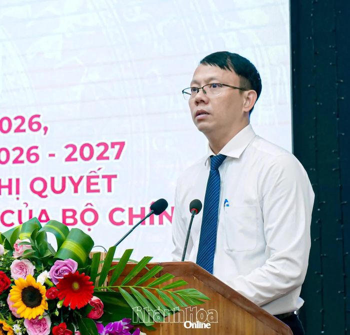 Phó Chủ tịch UBND tỉnh Nguyễn Thanh Hà phát biểu chỉ đạo tại hội nghị.