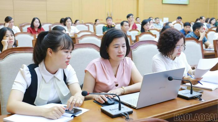 Các đại biểu tham dự lớp bồi dưỡng.