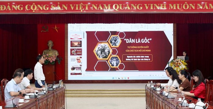 Quang cảnh chương trình.