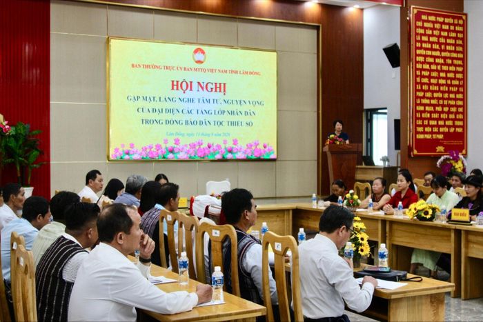 Quang cảnh hội nghị gặp mặt
