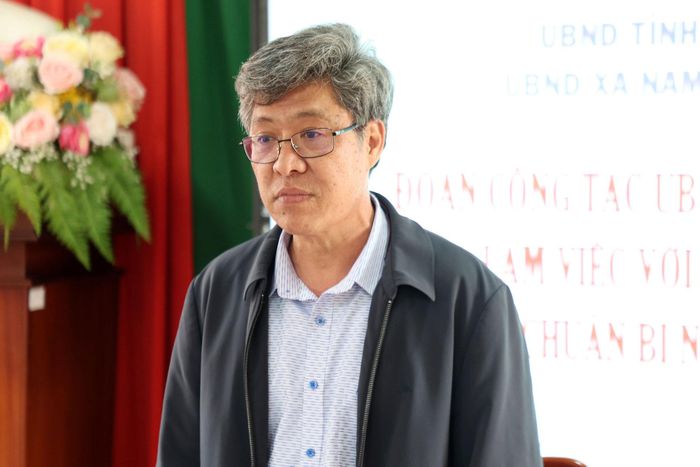 Phó Chủ tịch UBND tỉnh Nguyễn Minh kết luận buổi kiểm tra