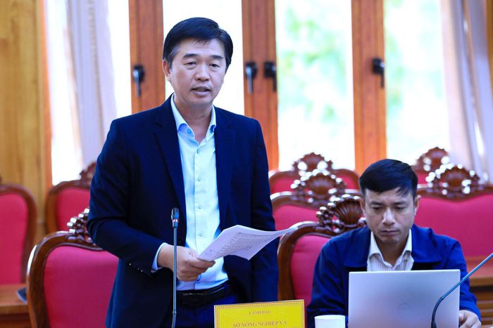 Tỉnh ủy viên, Giám đốc Sở Nông nghiệp và Môi trường Lâm Đồng Phan Nguyễn Hoàng Tân đề xuất một số giải pháp đẩy nhanh tiến độ xây dựng cơ sở dữ liệu