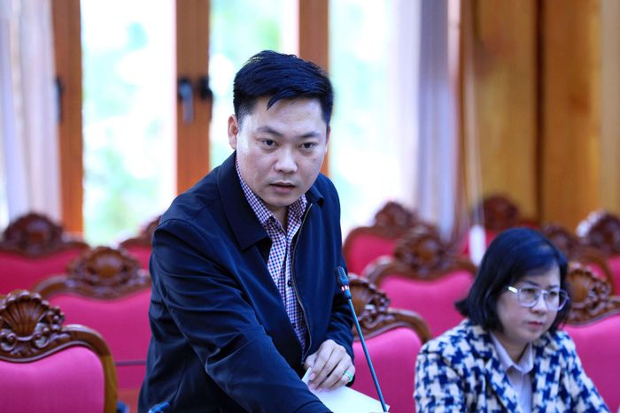 Phó Bí thư Tỉnh Đoàn Lâm Đồng Trần Việt Anh đề xuất hỗ trợ nguồn lực để lực lượng thanh niên tham gia hỗ trợ xây dựng dữ liệu đất