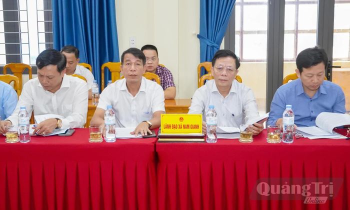 Các đại biểu tham dự buổi làm việc - Ảnh: N.H