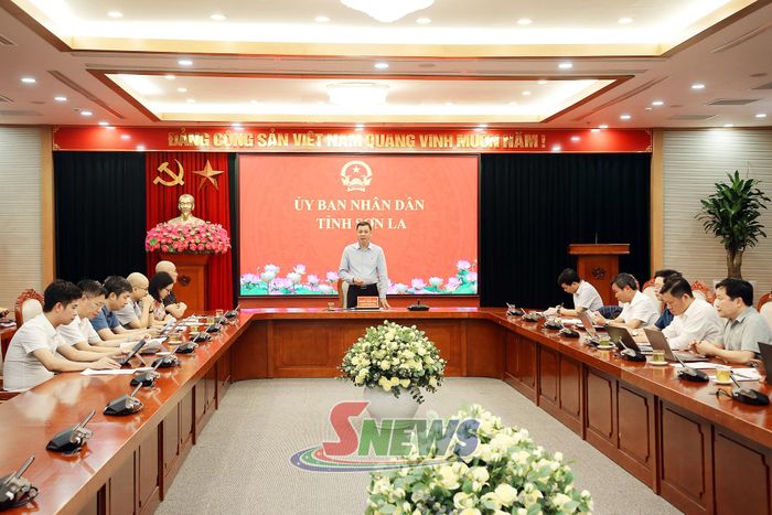 Đồng chí Phó Chủ tịch UBND tỉnh làm việc về đề xuất mở rộng đầu tư Nhà máy chế biến thực phẩm VFI Sơn La.