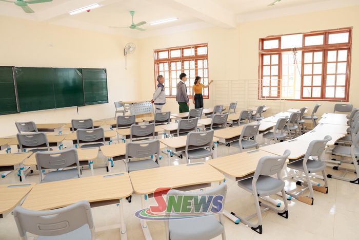 Phòng học mỹ thuật cho học sinh.