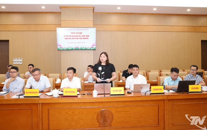 Đại diện doanh nghiệp phát biểu tại Hội nghị.