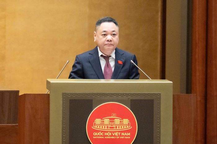 Phó Chủ nhiệm Ủy ban Kinh tế và Tài chính Nguyễn Ngọc Bảo. (Ảnh: Media Quốc hội).