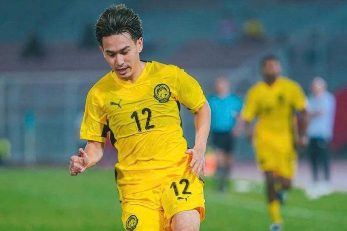 Aliff Haiqal dính chấn thương ngay trước trận gặp tuyển Việt Nam.
