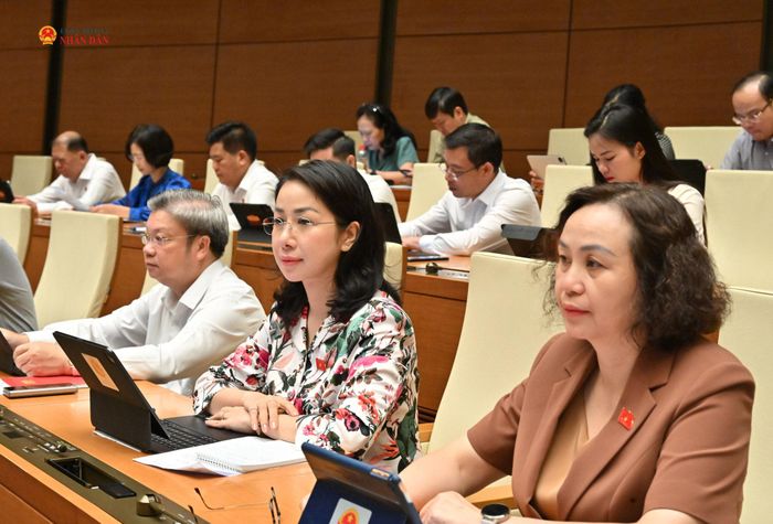 Các đại biểu dự phiên họp. Ảnh: Quang Khánh