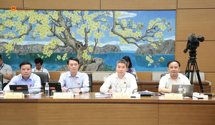 Các ĐBQH tỉnh Nghệ An dự phiên thảo luận tổ