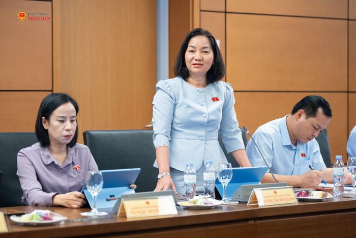 ĐBQH Trương Thị Bích Hạnh (TP. Hồ Chí Minh) phát biểu