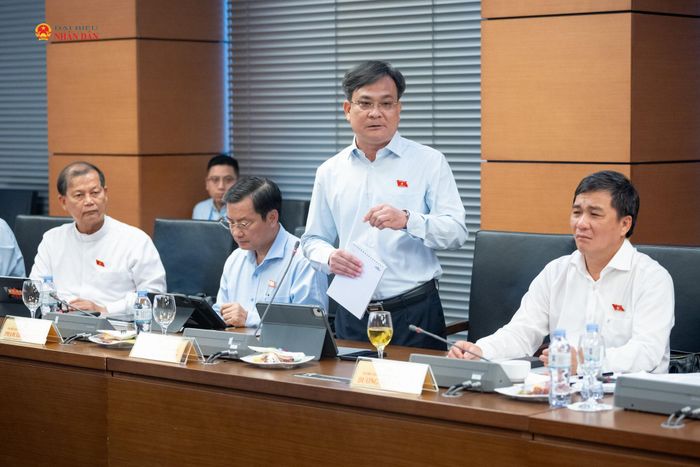 ĐBQH Vũ Huy Khánh (TP. Hồ Chí Minh) phát biểu